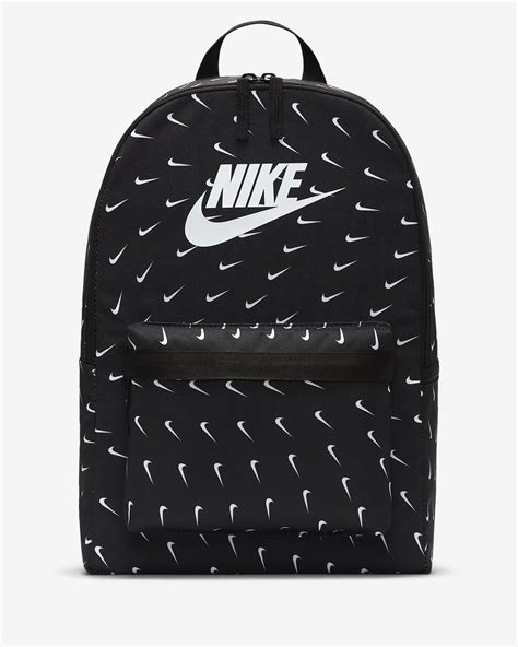 nike herren heritage turnbeutel black white|Nike Heritage Backpack, Black, One Size .